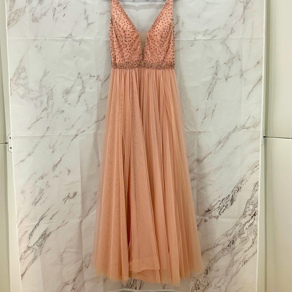 Sherri Hill Blush‎ Formal women’s size 14